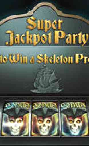 Super Jackpot Party - Spin To Win A Skeleton Premium 1
