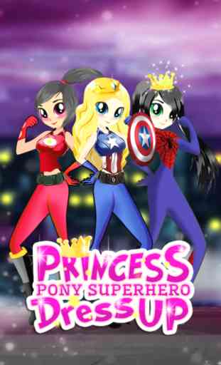 Super Pony Girl Dress Up Games for My Little Girls 1