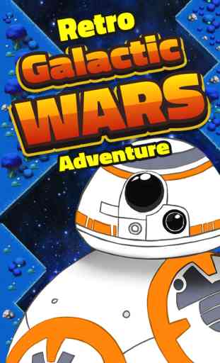 Super Retro Galactic Wars Adventure tap Games Free 1