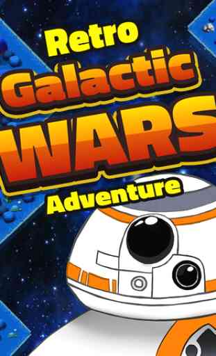 Super Retro Galactic Wars Adventure tap Games Free 2