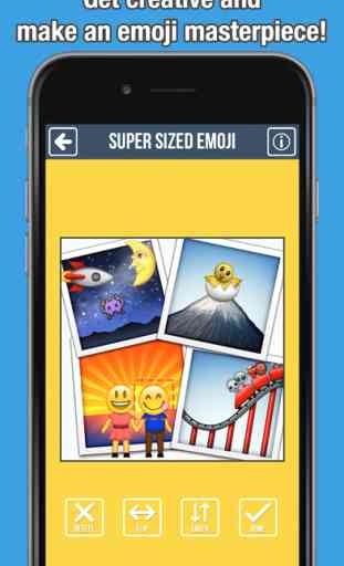 Super Sized Emoji - Big Emoticon Stickers for Messaging and Texting 2