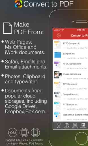 Convert to PDF - Convert Documents, Web Pages, Photos and more to PDF 1