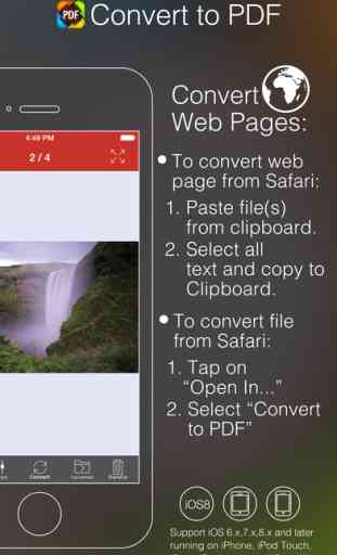 Convert to PDF - Convert Documents, Web Pages, Photos and more to PDF 2
