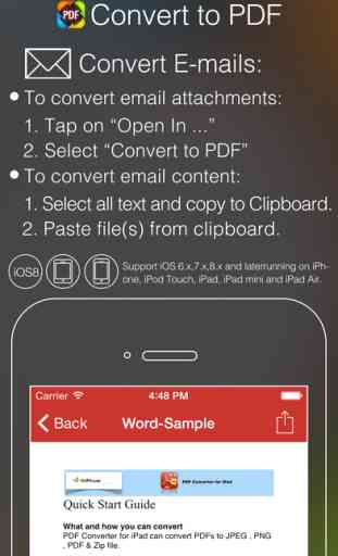 Convert to PDF - Convert Documents, Web Pages, Photos and more to PDF 3