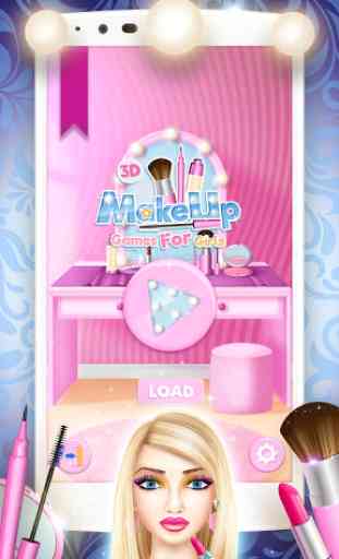 3D Makeup Games For Girls 1