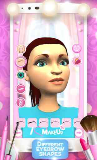 3D Makeup Games For Girls 2
