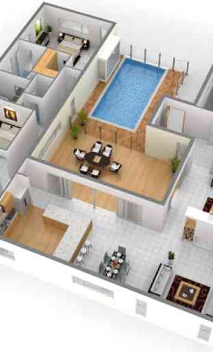 Best 3D Home Plan 2