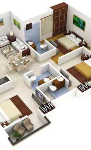 Best 3D Home Plan 3