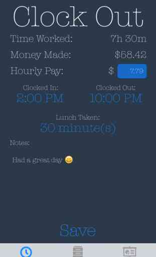 Clock Out - Shift Tracker for your Job 1
