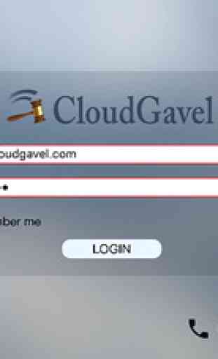 Cloud Gavel. 1