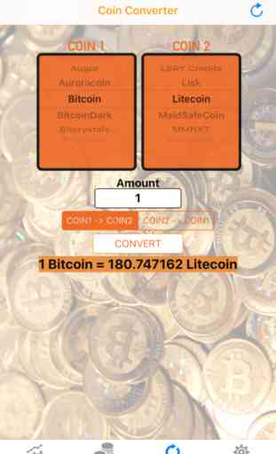Coin Rates - Bitcoin Crypto Coin Converter 3