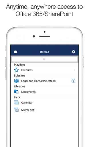Colligo Briefcase: SharePoint for iPhone and iPad 1