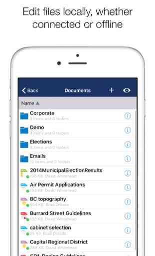 Colligo Briefcase: SharePoint for iPhone and iPad 2