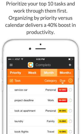 Completo: Priority-based To-do List 1