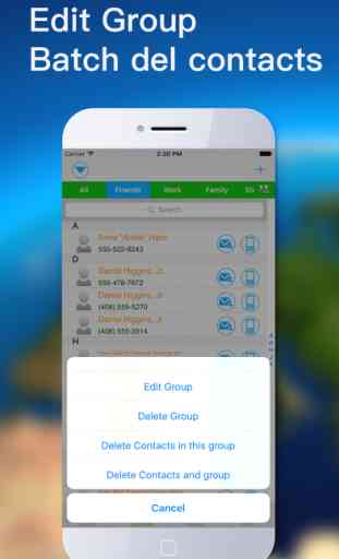 Contacts Helper - Group and manage your contacts 2