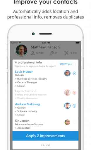 Covve – the ultimate professional address book 1