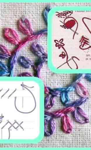 Embroidery Stitch Tutorial 1