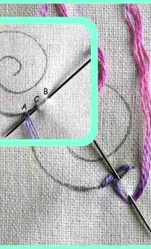 Embroidery Stitch Tutorial 4