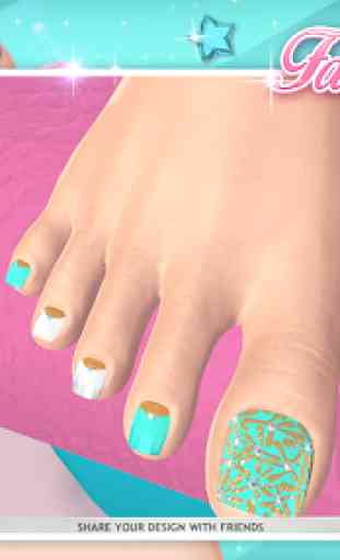 Fashion Nails – Pedicure Game 3