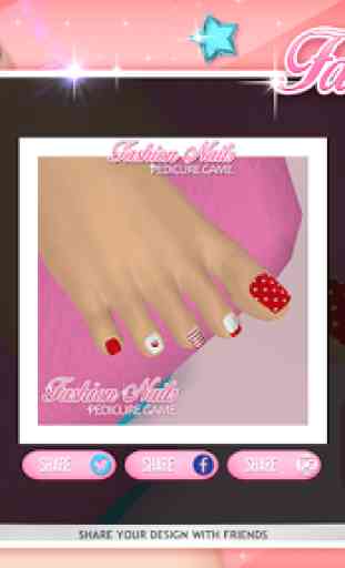 Fashion Nails – Pedicure Game 4