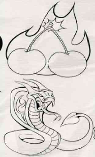 How to Draw Tattoo 2