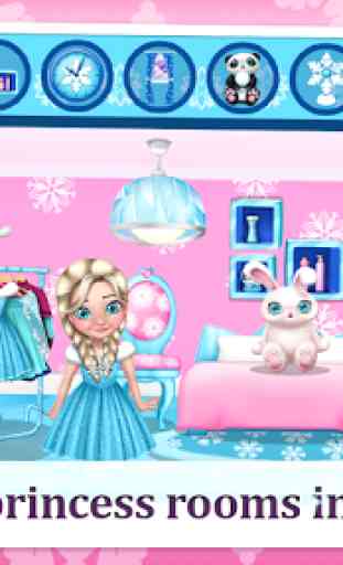 Ice Princess Doll House Games 2