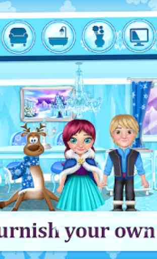 Ice Princess Doll House Games 3
