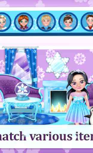Ice Princess Doll House Games 4