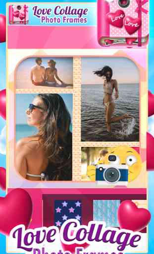 Love Collage Photo Frames 2