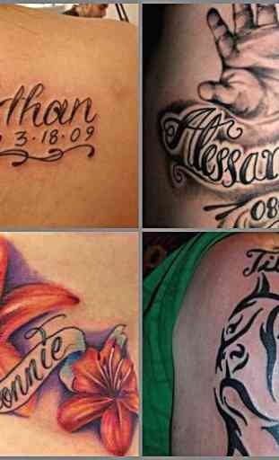 Name Tattoo Design Ideas 1