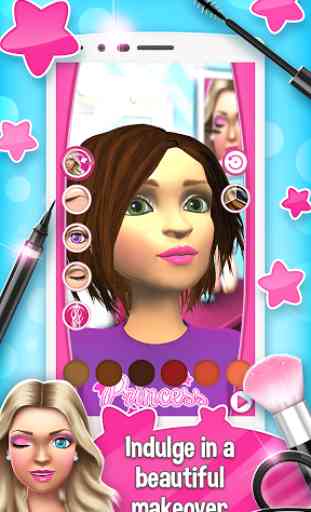 Princess MakeUp Salon Games 3D 1