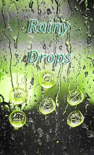Rainy Water Drops 3