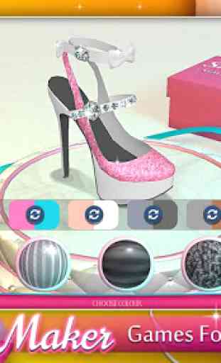 Shoe Maker Games for Girls 3D 2