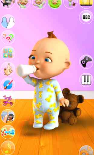 Talking Babsy Baby: Baby Games 2