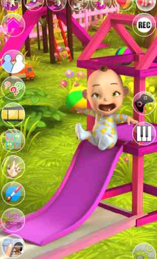 Talking Babsy Baby: Baby Games 3