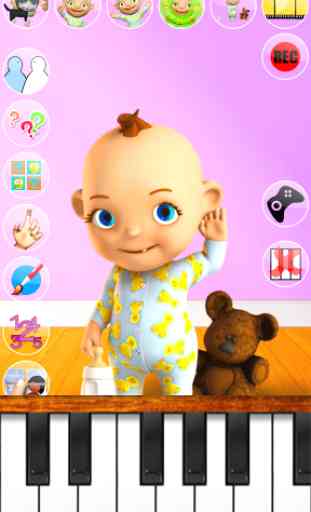 Talking Babsy Baby: Baby Games 4