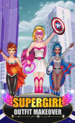 Supergirl Outfit Makeover : Princess Dress Up & Makeup Fashion Salon - Girls Games 2