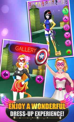 Supergirl Outfit Makeover : Princess Dress Up & Makeup Fashion Salon - Girls Games 3