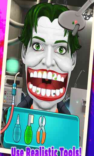 Supervillain Tooth Booth - The Anti Hero Evil Comic Book Dentist Adventure Free 2