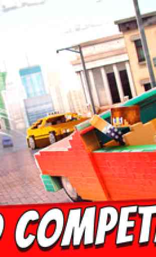 Survival Cars . Free Blocky Craft Car Racing Games For Kids 3D 2
