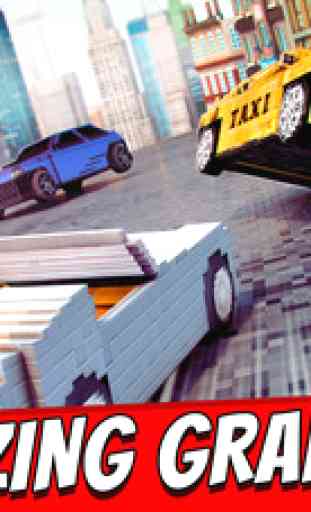 Survival Cars . Free Blocky Craft Car Racing Games For Kids 3D 3
