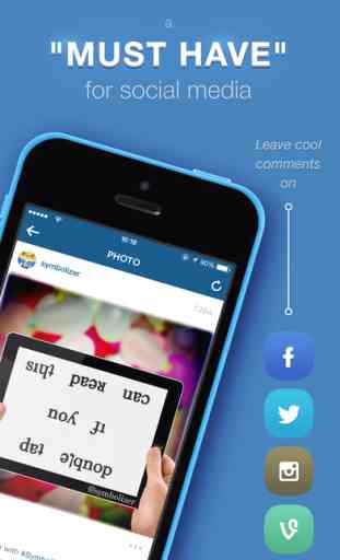 Symbolizer Fonts Keyboard with Fancy Emoji Symbols for Facebook and Instagram 4