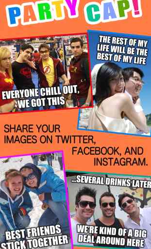 Taking Selfies With Friends - Add Funny Captions and Create Viral Meme Pictures to Share from any Party or Selfie Photo 3