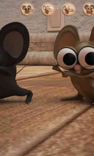 Talking Jerry Bros for iPhone : Super cute and funny cartoon dormouse and field mouse characters who talkback 1