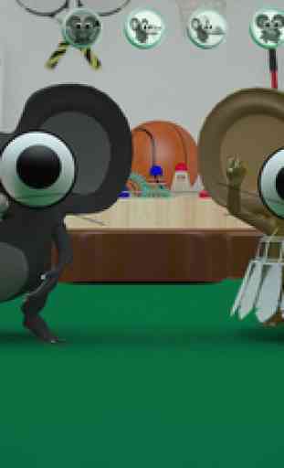 Talking Jerry Bros for iPhone : Super cute and funny cartoon dormouse and field mouse characters who talkback 2