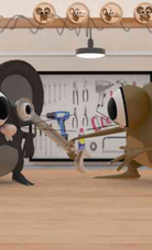 Talking Jerry Bros for iPhone : Super cute and funny cartoon dormouse and field mouse characters who talkback 3