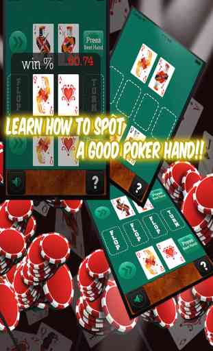 Texas Hold 'em Poker Quiz - Skill Improving Training Quiz to Learn How to Play the Odds and Win Texas Holdem like a Pro! 3