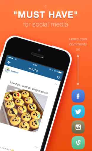 Textizer Font Keyboards Free - Fancy Keyboard themes with Emoji Fonts for Instagram 3