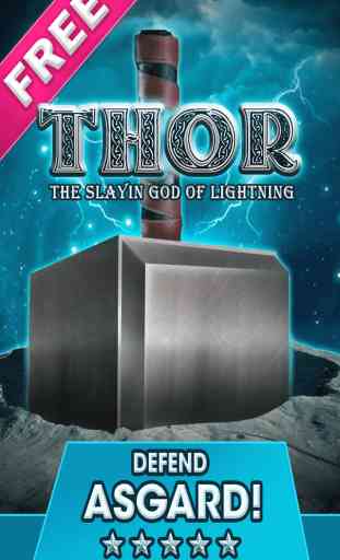 Thor The Slayin God of Thunder - Super Hero Arcade Fighting Games FREE 1