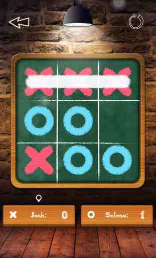 Tic Tac Toe Pro - Glow Multiplayer Online 2 Player Free with friend ( 3 in a row ) 2